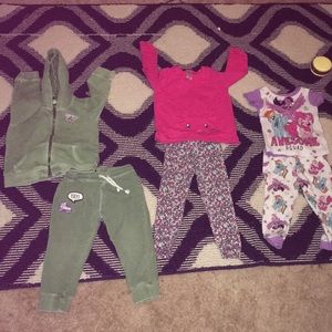2T CARTERS GIRL SETS